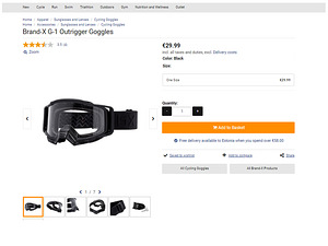Brand-X G-1 Outrigger Goggles (9 foto / 10)