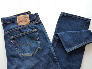 Levis 501 Dark Blue Jeans W34 L34