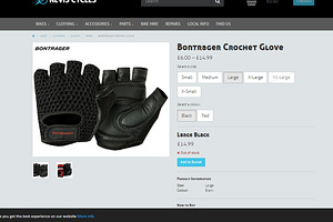 Bontrager Crochet Glove L (3 foto / 3)