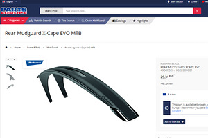 Задний грязезащитник Polisport X-Cape EVO 26-29 (8 фото из 8)