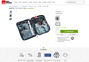 Tööriistakott Deuter Tool Pocket (5 foto / 6)