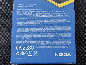 Nokia WS-2 Treasure Tag Proximity Sensor with Bluetooth 4.0 (4 foto / 6)