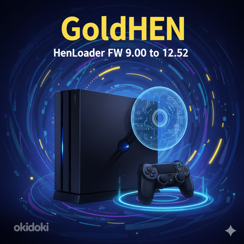 PlayStation 4 PS4 Jailbreak BluRay HenLoader FW 9.00 - 13.00