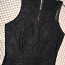 Черное кружевное платье S (фото #2)