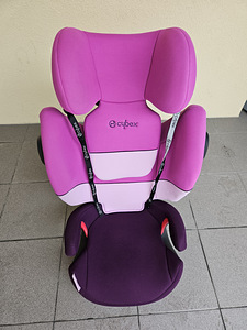 Бустерное кресло Cybex Solution M-Fix SL 15-36 кг Фиолетовый дождь