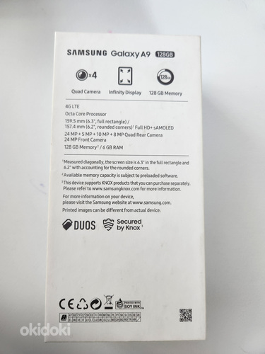 Смартфон Samsung Galaxy A9 (фото #2)