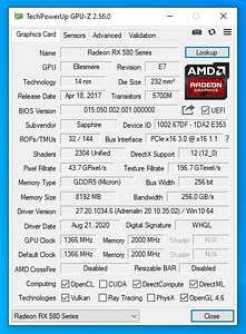 Sapphire PULSE RX 580 8GB OC (5 foto / 6)