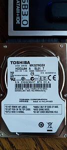 Kõvaketas SATA HDD 2.5 Toshiba MK3276GSX 320GB (3 foto / 3)