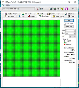 Kõvaketas SATA HDD 2.5 WD3200BPVT 320GB (3 foto / 3)