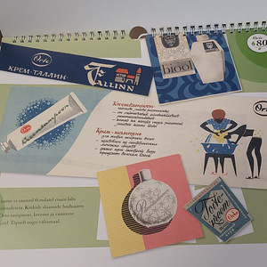 Vintage kalender,klamber,pliiats (6 foto / 9)