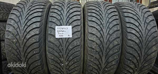 R17 rehvid 225 60 17 goodyear 7mm 4tk