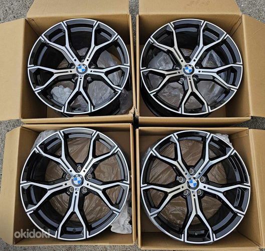 R21 BMW 5x120 Style 741m X5 X6 F15 F16 E70 saab ka rehviga