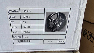 R19 veljed 5x112 MB AMG uued, CLS E S C V Vito Viano jne (2 foto / 3)