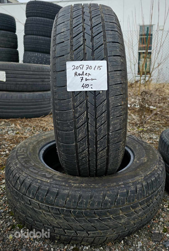 R15 rehvid 205 70 15 rodex 7mm 2tk