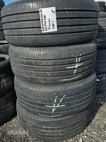 R18 rehvid 215 45 18 bridgestone 7mm 4tk
