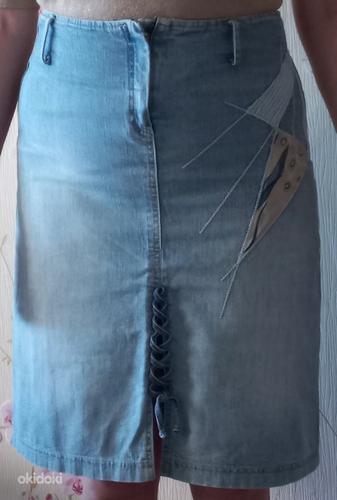 Юбка джинсовая, размер 36 (фото #1)