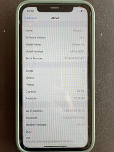 iPHONE XR 64GB RED ORIGINAAL ÜMBRISEGA (4 foto / 4)