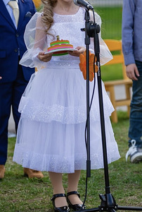 Белоснежное платье с.122-132