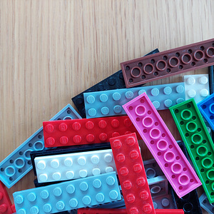 Lego 2x8 plaatide komplekt - 75tk (2 foto / 5)