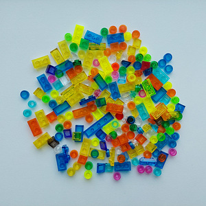 Lego erinevat värvi tulede komplekt - 200tk (1 foto / 4)