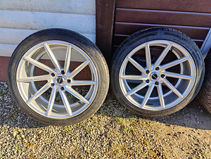 R19 BMW 5x120 диски+шины (2 фото из 3)