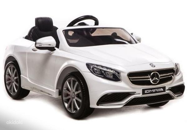 Новый детский электромобиль Mercedes-Benz S63 (фото #5)