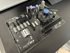 Asrock Q270 Pro BTC+, prose ja ram