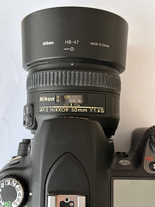 Nikkor 50mm 1.4G objektiiv (2 foto / 2)
