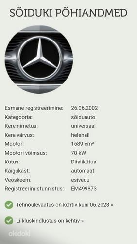 Mercedes a170 CDI (foto #1)
