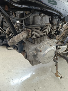 Honda CB250 cafe projekt (6 foto / 7)