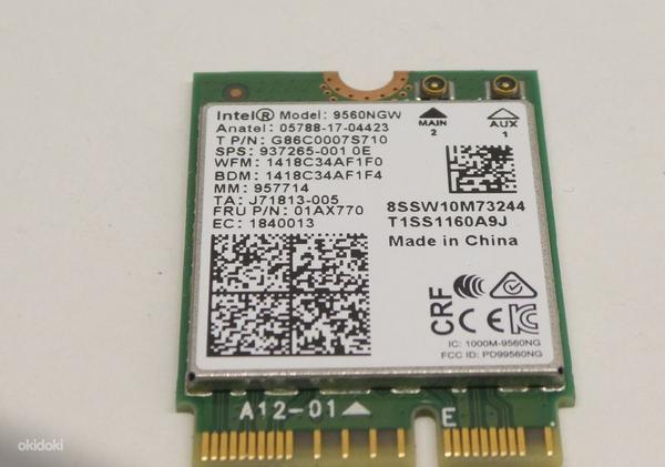 Intel Wireless-AC 9560NGW WIFI + BT (фото #1)