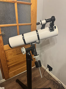 TAL-120 teleskoop + originaaltarvikud + statiiv + kast (2 foto / 8)