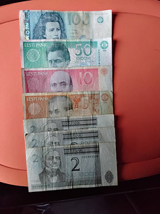 Eesti paberrahad (8 foto / 10)