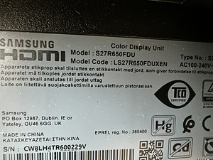 Samsung 27 inc fullhd (2 foto / 2)