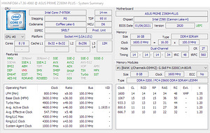 Emaplaat (Z390) + i7-9700K + 16GB DDR4-3200 + cooler (1 foto / 7)
