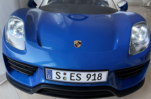 Laste elektro auto Porsche 918 Spyder WAP0409180K (9 foto / 9)