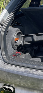 BMW e61 Subwoofer edge