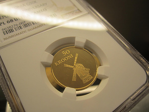 50 krooni 2008 a. Kuld 999 kaal 8,64 g. (3 foto / 3)