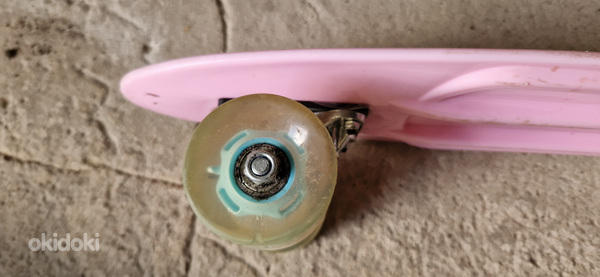 Скейтборд 56 см, розовый (фото #6)