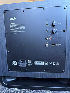 Polk HTS-10 aktiiv subwoofer (3 foto / 3)