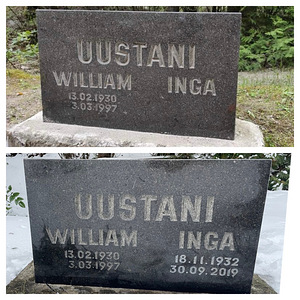 Hauakivide viimistlus ja puhastamine (2 foto / 4)