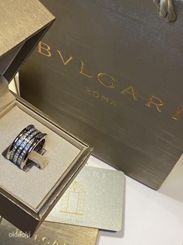 BVLGARI B.Zero 4-Band кольцо с бриллиантами, оригинал (фото #7)