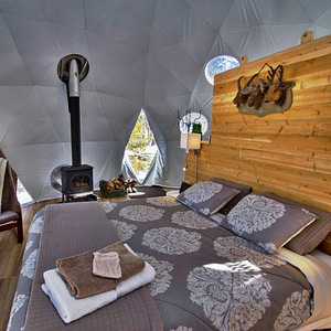 Luxury kuppel telk (8 foto / 9)