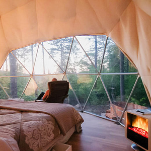Luxury kuppel telk (9 foto / 9)