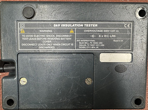 Megger MJ15 (kuni 5 kV) (3 foto / 3)