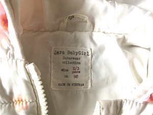 K/s jope Zara, suurus 98 (2 foto / 3)