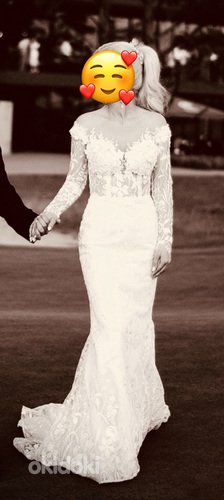 Великолепное свадебное платье от итальянского дизайнера Джованны Алессандро. (фото #1)
