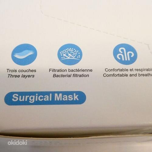 3-х слойная медицинская маска для лица 2 коробки (фото #6)