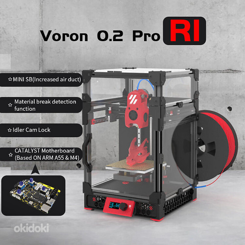 Voron 0.2 V0.2 R1 PRO CoreXY 3D-printer / 3D-printer (foto #1)