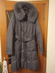 Soe mantel (L-XL) pikkus 107 cm.